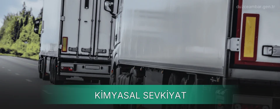 Düzce Kimyasal Sevkiyat Ambar Firmaları